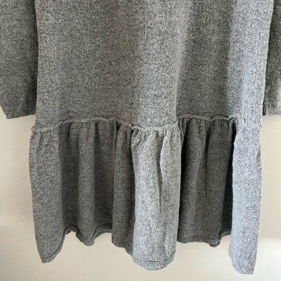 Sundance Gray Merino Wool/Mohair Blend Sweater De Rigeur Dress Size M - Picture 8 of 11